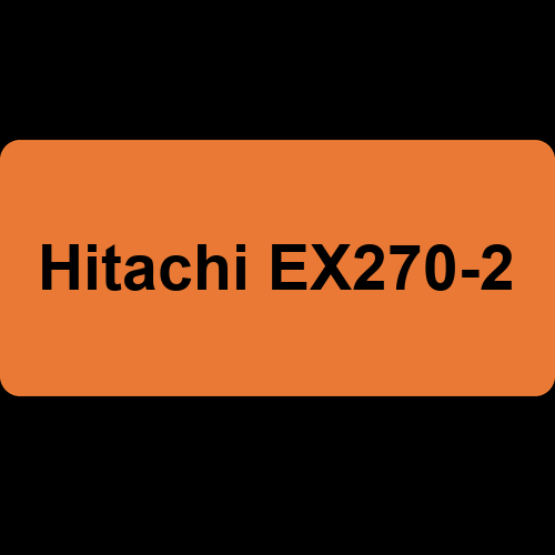 Hitachi EX270-2